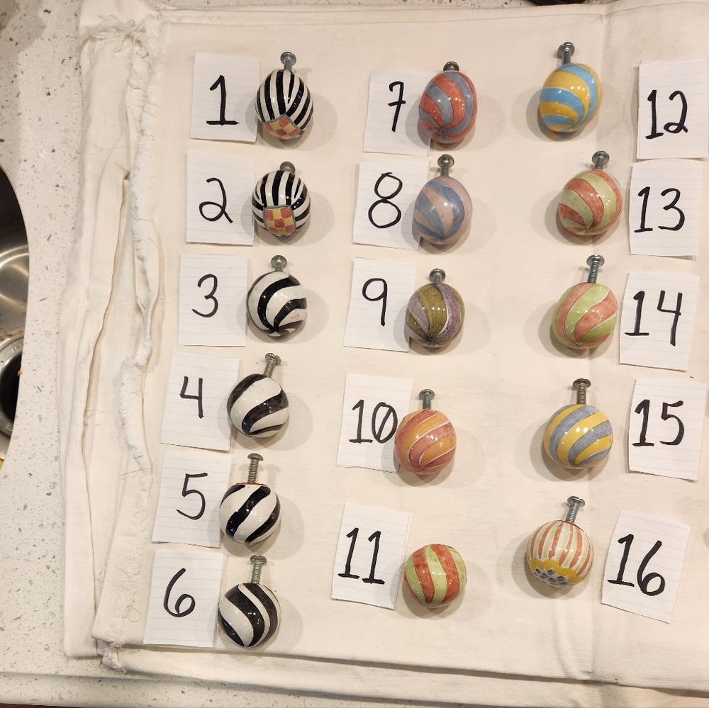 MacKenzie Childs knobs - Picture 2 of 5